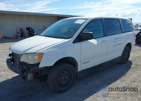2014 Dodge Grand Caravan Se from USA, damaged, VIN 2C7WDGBG2ER360727